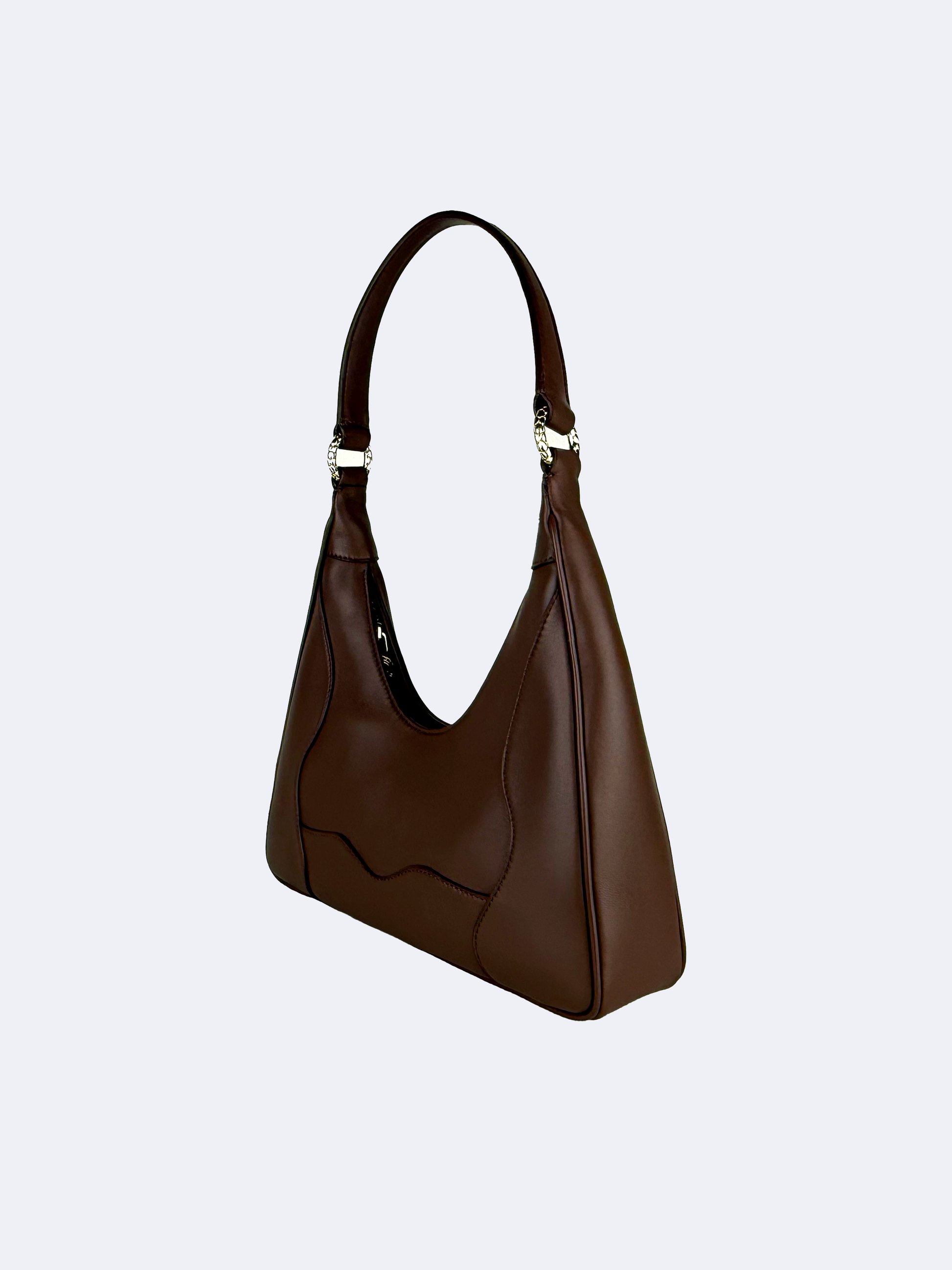 Aquilina brown leather handbag