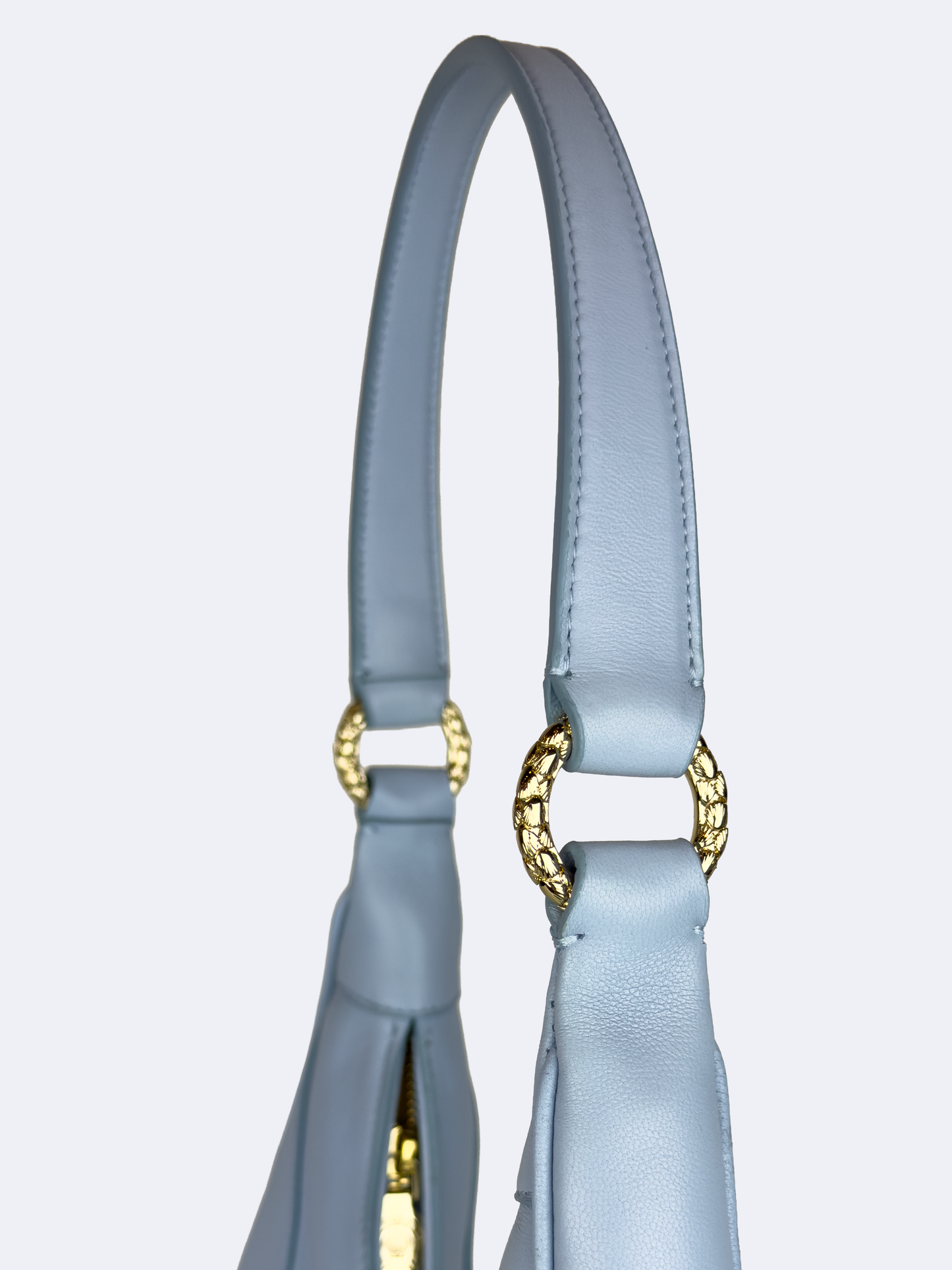 Aquilina handbag in light blue lambskin