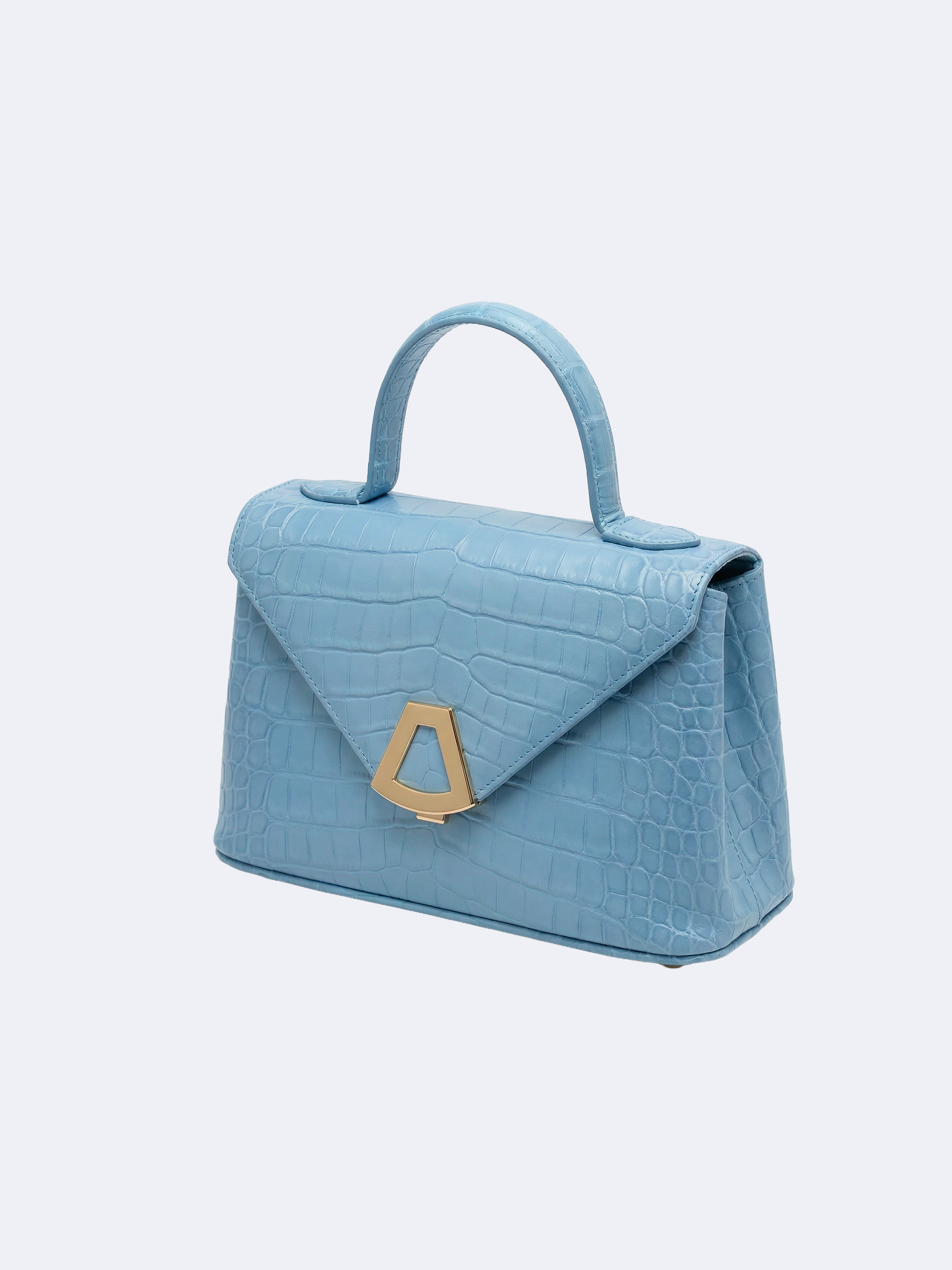 Ferreyra Marini blue bag crocodile skin