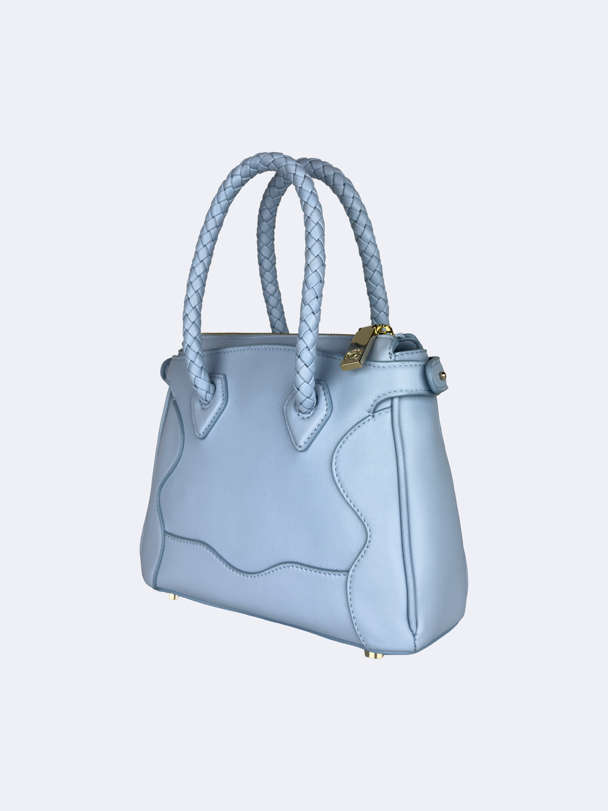 Ferreyra Marini handbag in light blue lambskin