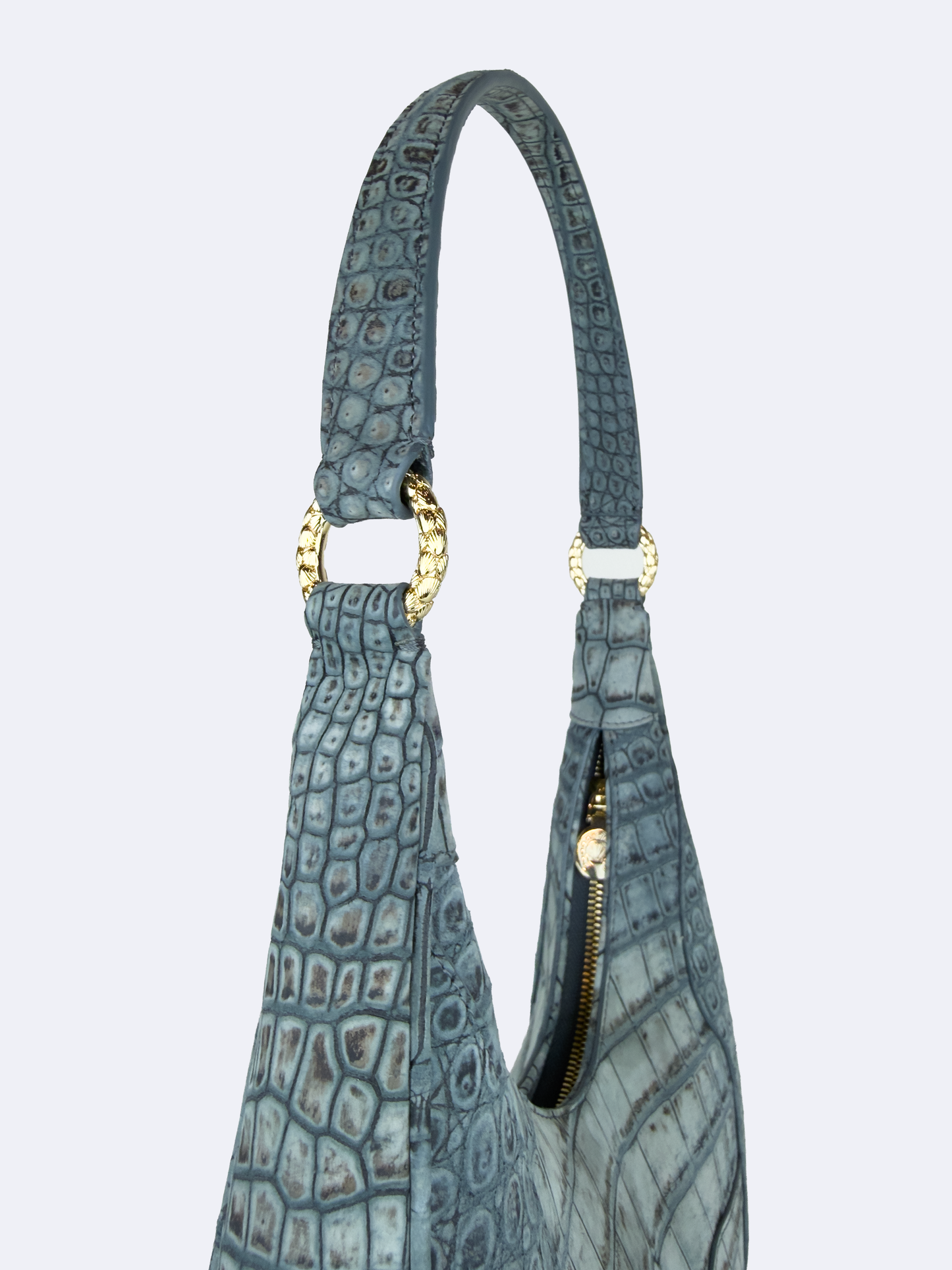 Aquilina in Blue Mist Alligator